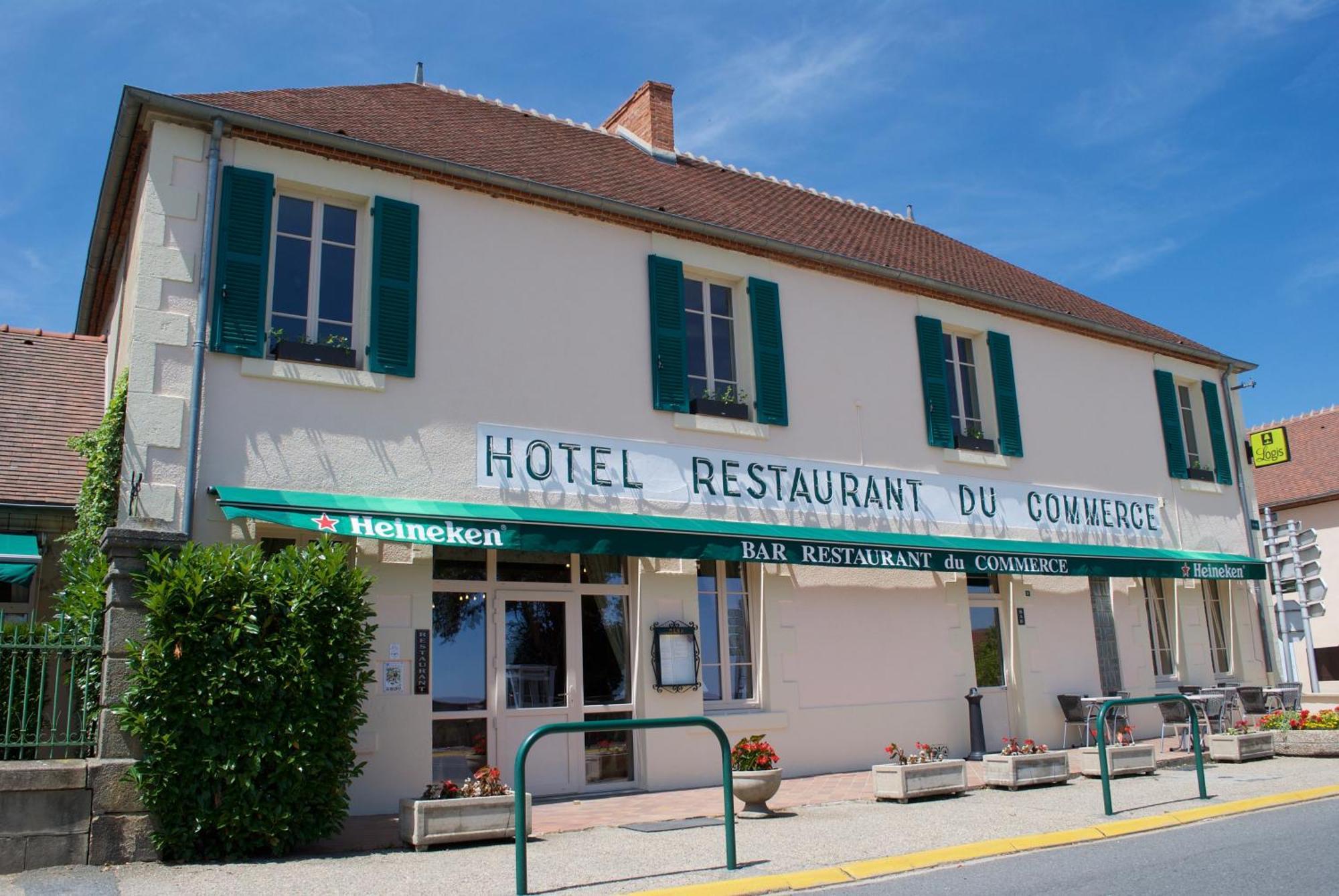 Hotel Restaurant Bar Du Commerce - Kb Hotel Group Tronget Екстериор снимка